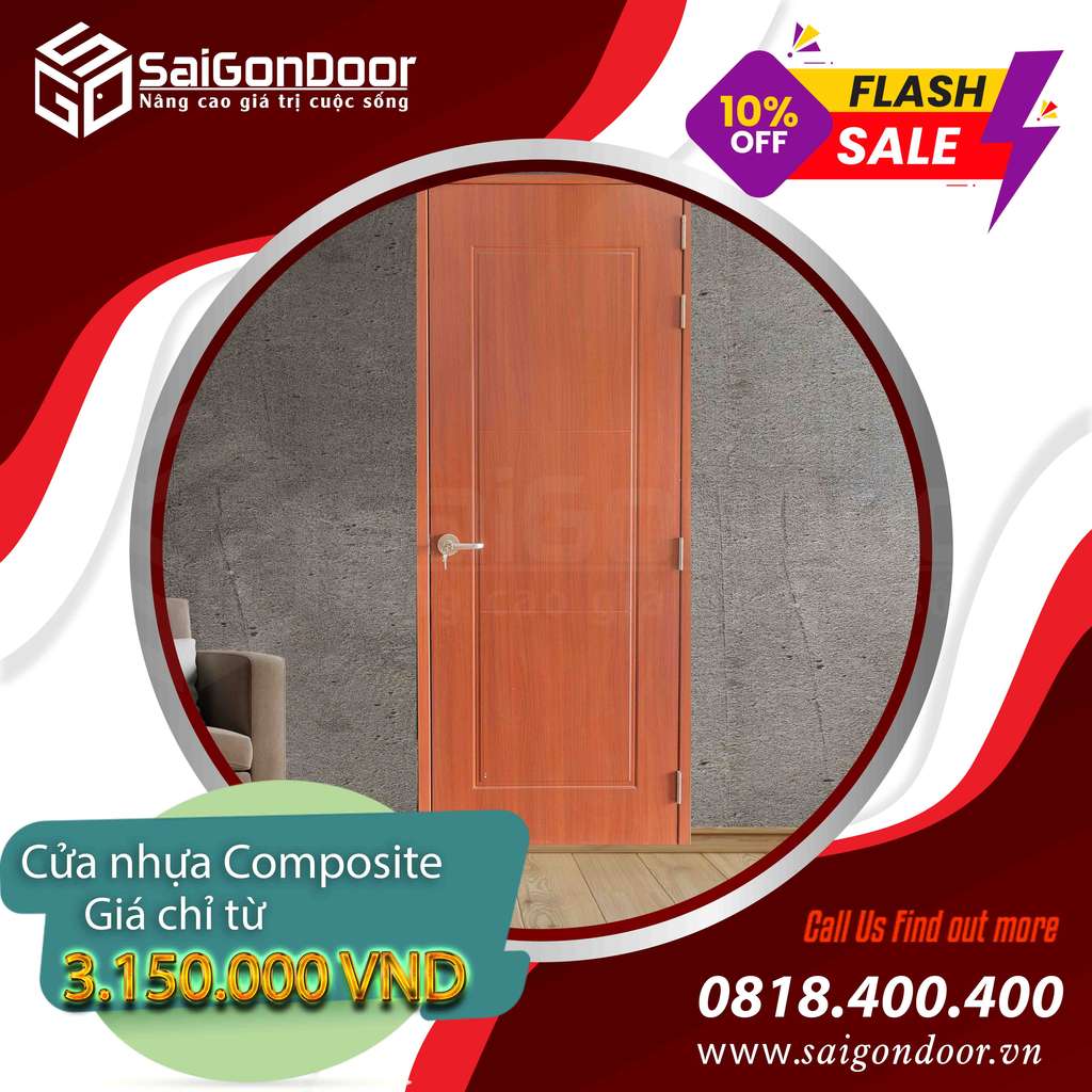Mẫu cửa nhựa Composite SaiGonDoorMẫu cửa nhựa Composite SaiGonDoor